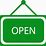 Open Sign Icon